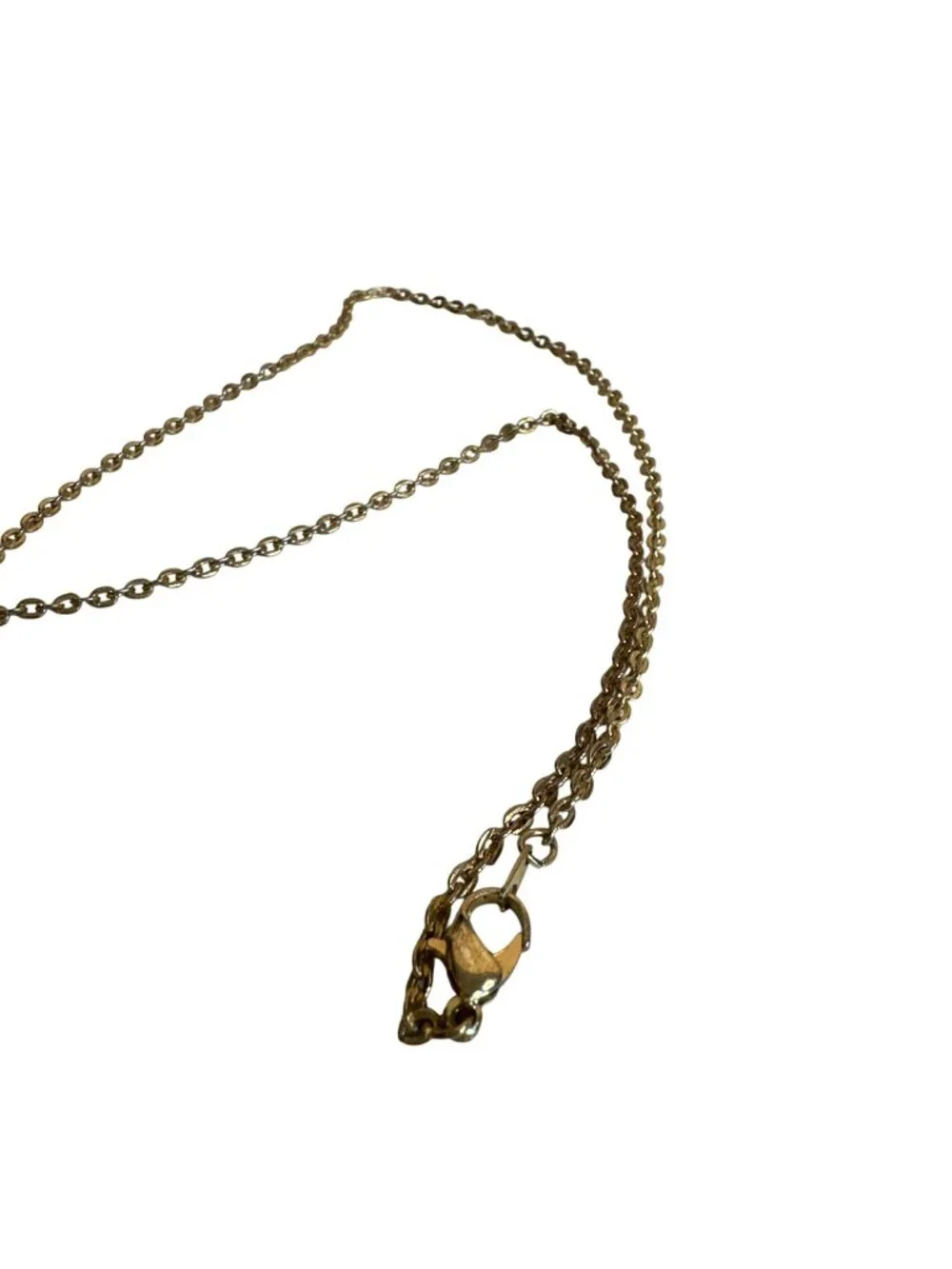 Leopard Print Flower Pendant Necklace Gold Chain Statement Jewelry Y2K 90s